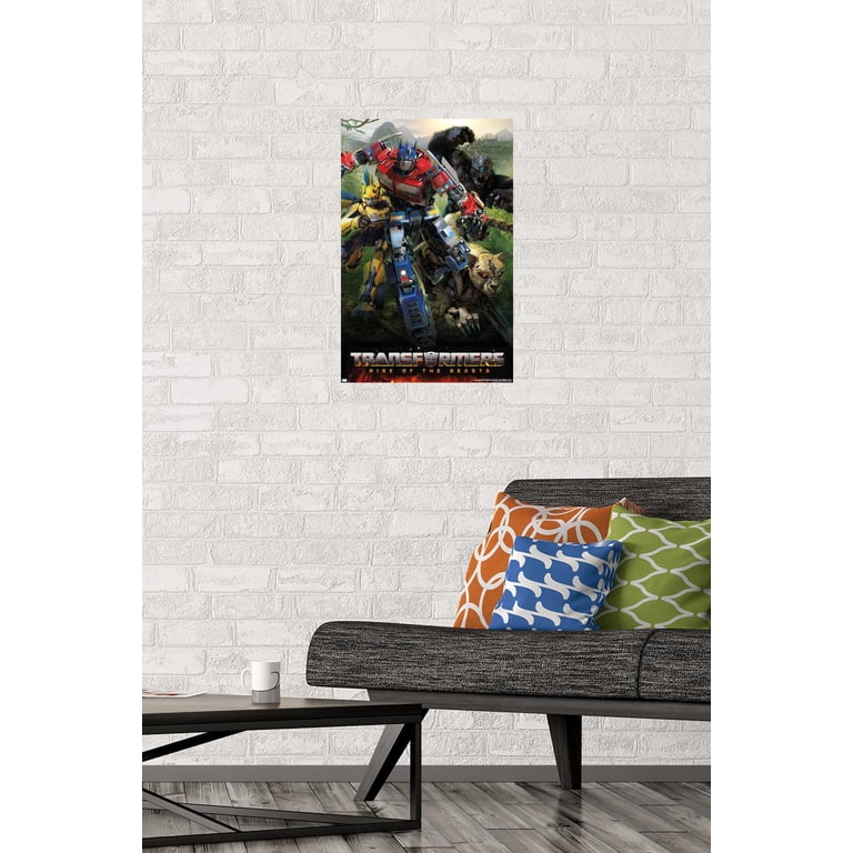 Transformers: Rise Of The Beasts Big 4 Wall Poster - Framed, 24.25" X 35.75", Official Movie Art