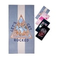 thumbnail image 6 of Def Leppard Rock Band Cotton Blend Graphic Print Quick Dry Beach Towel, 34" X 64", 6 of 6