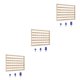 thumbnail image 1 of Bearachild Wall Pine Sewing Thread Stand Organizer Embroidery Storage Craft Holder Rack Type1 NO1, 1 of 1