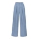 thumbnail image 1 of Pantalones PRETTYGARDEN Palazzo de Pierna Ancha y Cintura Alta Azul Talla S, 1 of 9