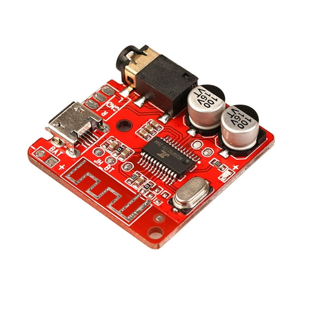 NARABB Récepteur Audio Bluetooth Tableau de Bord Décodeur Carte Sans Perte Stéréo Sans Fil Musique