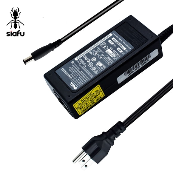 Cargador Compatible para Laptop Dell 19.5V 3.34 (Punta 5.0mm*7.5mm )Marca Siafu SIAFU Cargador Dell Inspiron/ 150 1318 Pa10 12 E1405/ 19.5v 3.34a