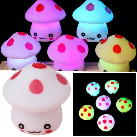 

Night Lights Motion Sensor Dimmable Room Decorations For Outdoor Indoor Mushroom Light Colorful Led Expression