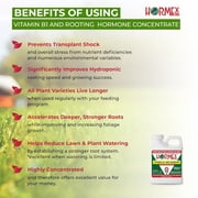 Hormex Rooting Powder #16 & Vitamin B1 Rooting Hormone Concentrate - Root Stimulator, 21g & 8oz