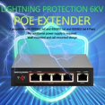 thumbnail image 2 of Extensor PoE UltraPoE, velocidades Gigabit y conmutador de transferencia, 2 of 7