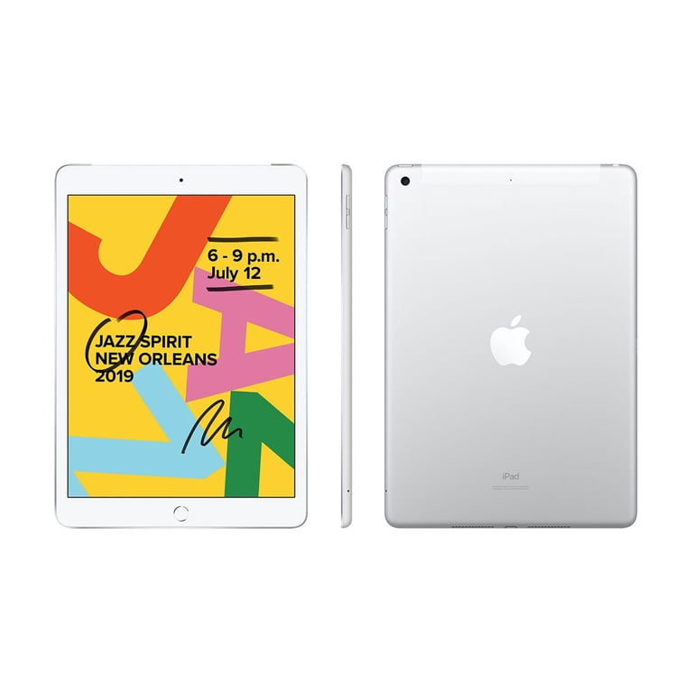 Apple, iPad, 10.2 inch, Silver, Wi-Fi + Cellular, 32GB - Walmart.com