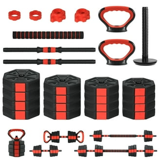 Yes4All Adjustable Dumbbell 52.5 lbs for Beginner Workout & Lift