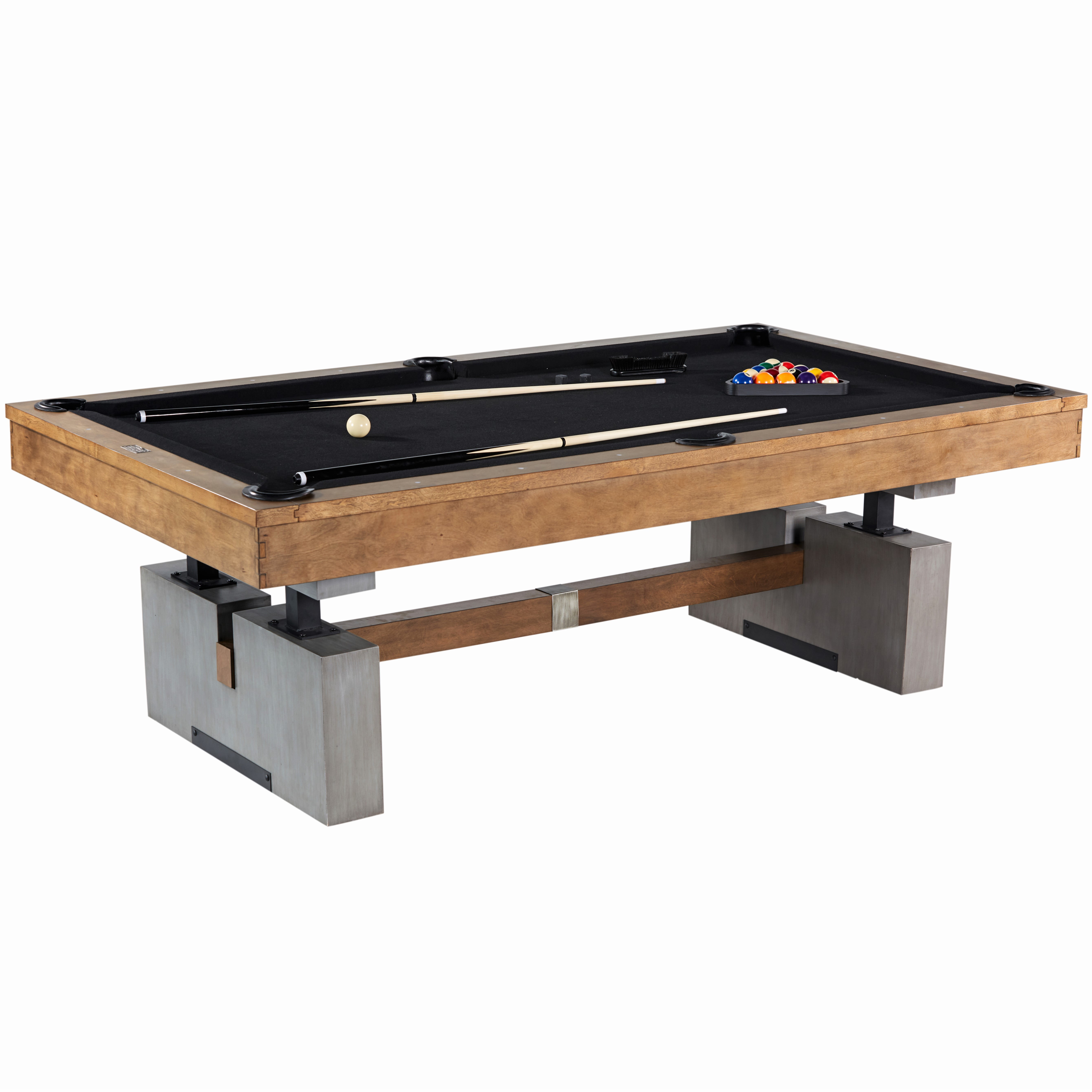 Billiards 9 Ball Pool Table Triangle Rack Heavy Duty Black Plastic Sturdy and Cost-Effective