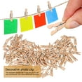 thumbnail image 4 of Natural Jute Twine & Wooden Clothespins for Photo & Crafts, 4 of 7