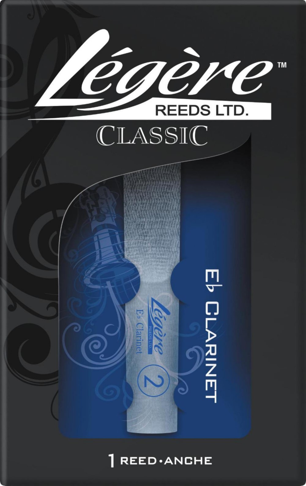 Legere Reeds Eb Clarinet Reed Standard 3.25 - image 2 of 2