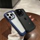 thumbnail image 4 of Luxury Clear Armor Shockproof Acrylic Case for iphone 15 14 Pro Max 13 12 Pro Max 11 X XS XR Plus Metal Button Hard Bumper Cover, 4 of 4