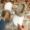 thumbnail image 5 of Dakaela Fleece Lined Clogs for Women Men Waterproof Winter Fuzzy Slippers Indoor Outdoor Mules Garden Shoes, 5 of 9