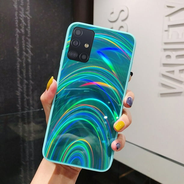 Funda de arco iris para Samsung Galaxy A31 M12 M30S A51 A71 A21S A12 A32 A42 A70 A50 A30 A30S A20 A10 S8 S9 S10 S20 FE S21 Plus Ultra Tan Jianjun unisex