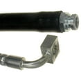 thumbnail image 2 of KarParts360 For Isuzu i-370 2007 2008 Hydraulic Brake Hose Driver Side | Front | Corrosion Resistant Steel | Black, Silver | Banjo End 1 Fitting | With Gasket Or Seal, 2 of 3