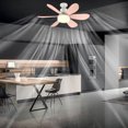 thumbnail image 5 of Ceiling Fan Lights E27 LED 40W Silent Electric Ceiling Fan Lamp With Remote Control Ceiling Fans Lights for Living Room 42/52cm, 5 of 5