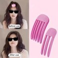 thumbnail image 1 of Horquillas para rizar el flequillo, pinzas para dar volumen a las raíces del cabello, pinzas para rizar el cabello para mujeres, pinzas de forma fija, rodillos de volumen de moda, 1 of 4