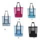 thumbnail image 3 of Bolsa de Picnic Cateissary Bolsa de playa Malla Tela Oxford Azul, 3 of 6