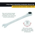 thumbnail image 3 of TITAN 7-PC RATCHETING METRIC COMBINATION W, 3 of 4