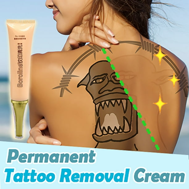 Permanent Tattoo Removal Cream No Need For Pain Removal Maximum Strength Walmart Com Walmart Com
