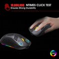 thumbnail image 4 of 2.4g Sans Fil Mouse Rgb Lumineux Sans Fil Gaming Type-c Rechargeable Mouse Noir, 4 of 5