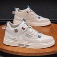 thumbnail image 3 of Zapatillas de skate de caña alta para hombre con buen agarre y cordones transpirables., 3 of 5