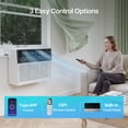 thumbnail image 6 of Dateyes 12000 BTU 6-in-1 Window Air Conditioner, WiFi Smart & Remote, LED Touch Control, 6 Modes 3 Fan Speeds, Quiet Energy Saving for 550 Sq.Ft, 6 of 6