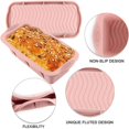 thumbnail image 2 of Molde de silicona para pan, juego de 2 moldes de silicona para pasteles, pan rectangular para hornear, juego para hornear, molde para pasteles antiadherente, bandeja para hornear baguette -2, 2 of 5