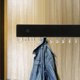 thumbnail image 2 of Wall Mounted Tie Rack Tie Belt Hanger Scarf Hanger With Hooks Tie And Belt Organizer Wall Hanging Hook Multifunctional Hanger, 2 of 4