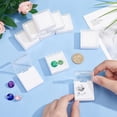 thumbnail image 3 of 10pcs Gem Display Box 10pcs Clear Acrylic Diamond Storage Box Loose Diamond Display Case Square Jewelry Case Gemstone Containers with Lid Sponge for Gems Diamond Jewelry Display 1.6x1.7inch, 3 of 6