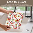 thumbnail image 4 of Placemat, Pioneer Flower Floral Print Pattern Place Mats Table Mat Set Of 2, PVC Washable Placemats for Party Kitchen Dining Decoration, 18x12 Inch, Fade Resistant, 4 of 6