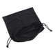 thumbnail image 5 of Bolsa negra con cordón para auriculares, bolsa general, 200x190x5 mm, 5 of 5