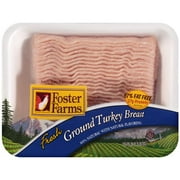 Foster Farms Fresh Ground Turkey Breasts, 1.25 lb