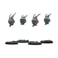 thumbnail image 3 of Modiphius Entertainment: Fallout: Wasteland Warfare - Robots: Eyebots - 4 Figures, 32mm Unpainted Resin RPG Miniatures, Nuka World, Tabletop, 3 of 3