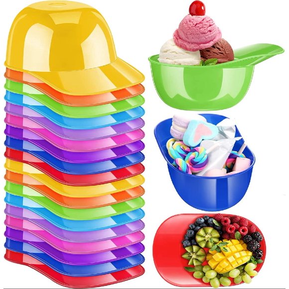 Baseball Helmet Ice Cream Bowls
