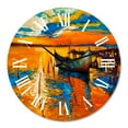 thumbnail image 2 of Designart 1 in Quartz Coastal Wall Clock, 2 of 5