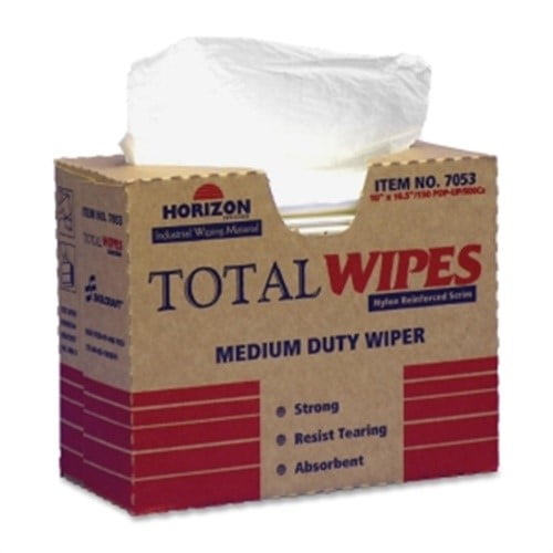 Total Wipes Multipurpose Wiping Towels (Box of 150)