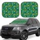 thumbnail image 1 of Balery Tennis Rackets and Balls Parasol para parabrisas de coche de 2 piezas | Parasol plegable para parabrisas delantero de coche para la mayoría de sedanes-Small, 1 of 6