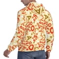 thumbnail image 3 of Hoodies for Men - Scandinavian Alphabet2 Long Sleeve Comfrt Men'S Fashion Hoodies & Sweatshirts, Sweatshirts for Men Hoodies Pullover Clothing Clothes with Pouch, 3 of 7
