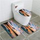 thumbnail image 1 of Juego de alfombras de baño ABPHQTO Atardecer en el río Wisconsin 3 piezas Alfombra de baño Alfombra de contorno y tapa de inodoro, 1 of 2