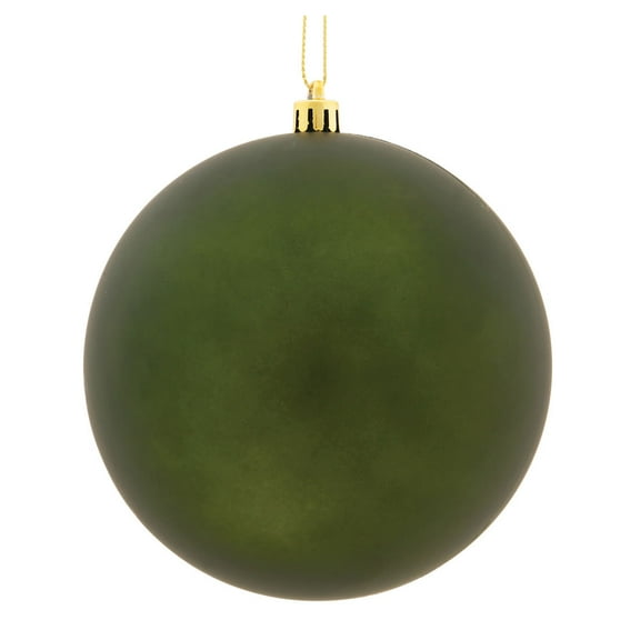 Vickerman 3" Moss Green Matte Ball Ornament, 32 per Box