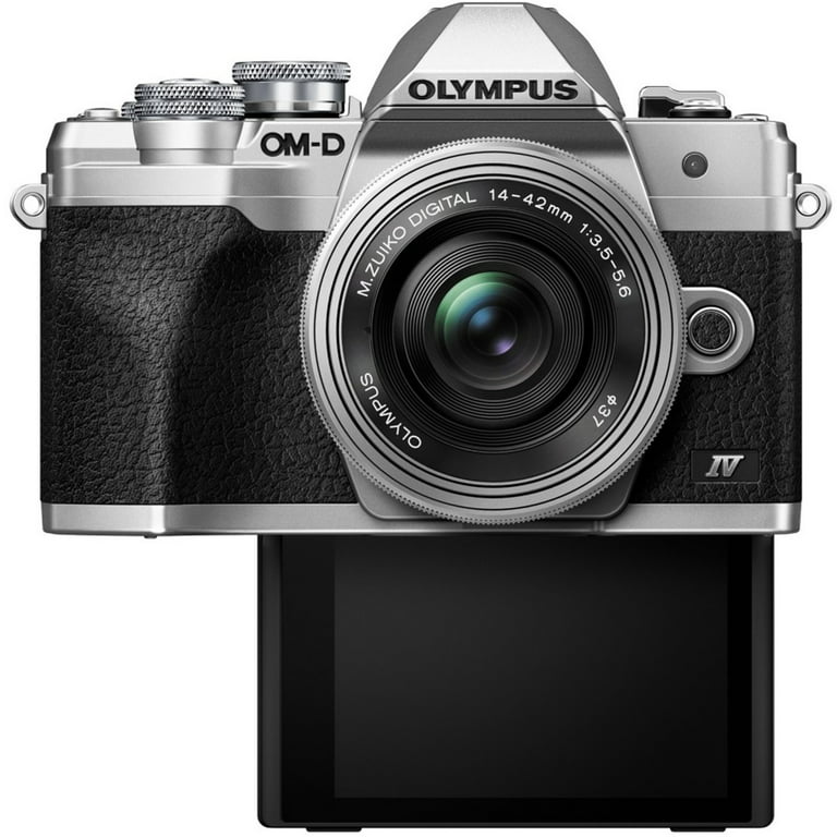 Olympus OM-D E-M10 Mark IV 20.3 Megapixel Mirrorless Camera with Lens,  0.55