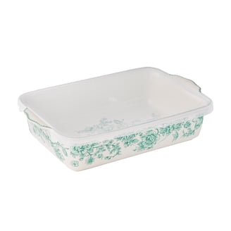 Corningware French White 2.5 Quart Oval Baking Dish with Glass Lid -  Walmart.com