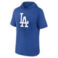thumbnail image 2 of Men's Fanatics Royal Los Angeles Dodgers Short Sleeve Hoodie T-Shirt, 2 of 3