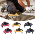 thumbnail image 4 of asddcavvf Knee Durable 2 Pair Heavy Duty Knee Pads with 3 Casters & Comfortable Gel Cushions for Unisex Adult Full 360° Turn Capability Without Checke Knee Pads Skateboard Wrist Guards for Kids Kids B, 4 of 4
