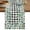 Green Black, variant on Sage Green Morocco Table Runner 48 Inches, Ocean Yellow Nautical Anchor Stripe Bed Runner Dresser Scarves Tabletop for Indoor Outdoor Parties/Ceremony/Banquet, 13" x 48"