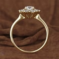 thumbnail image 2 of Fashion Luxury Crystal Ring for Women AAA White CZ Silver color Rings Trend Female Jewerly Birthday gift, 2 of 3