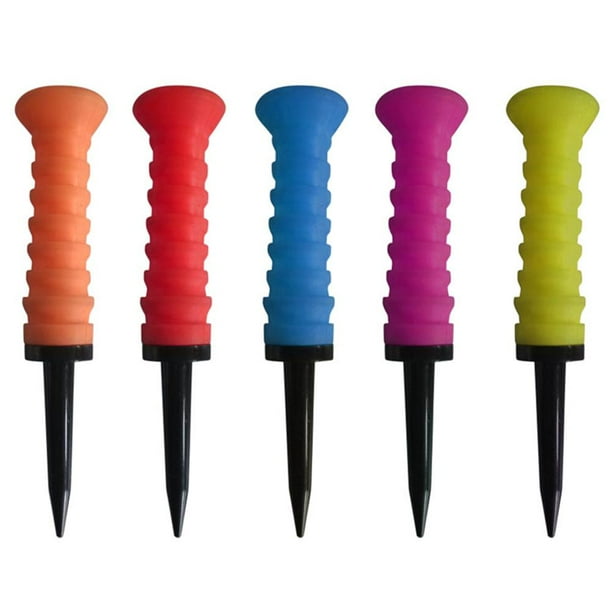 De Camisetas Elásticas De Golf, Clavos De Bola, Suministros De Golf, Soporte De Bolas Multicolor, Soporte Para Golfista, Accesorios Para Uñas Recreativas 5 Uds. Kearding OD013139-00
