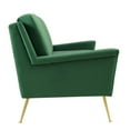 thumbnail image 3 of Modway Chesapeake Performance Velvet Sofa, Green, 3 of 5