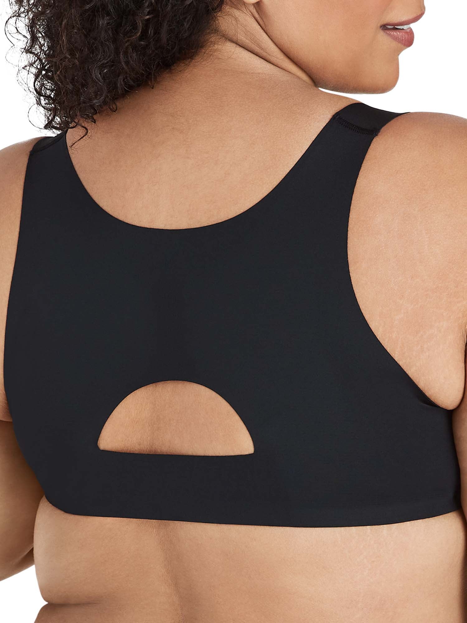 Women's Bali DF3450 EverSmooth Posture Boost Spacer Underwire Bra (Black 44C)