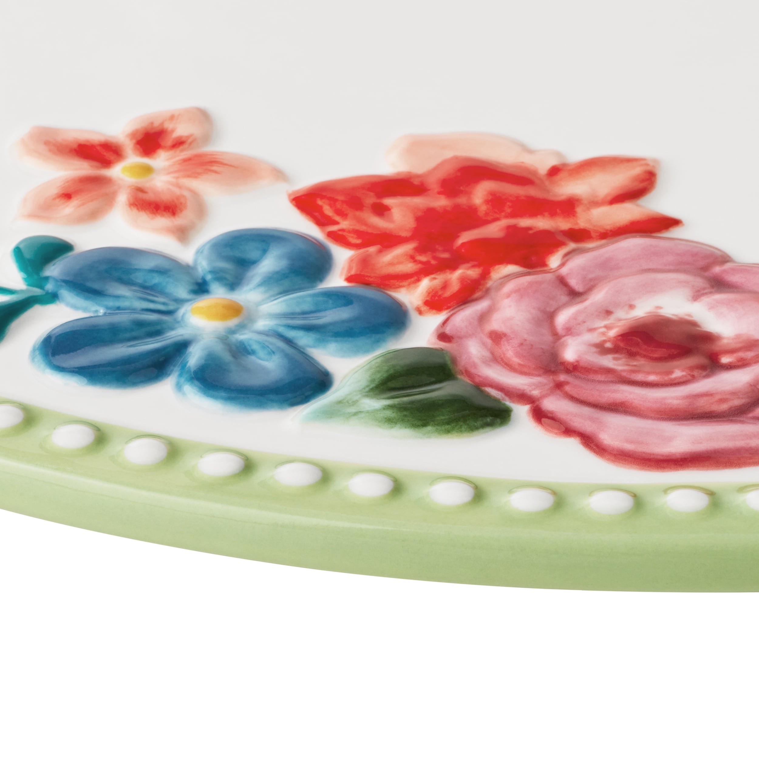 The Pioneer Woman Painted Meadow Ceramic Serving Board